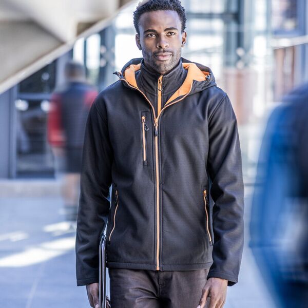 Navigate 2-layer hooded softshell jacket Thumbnail