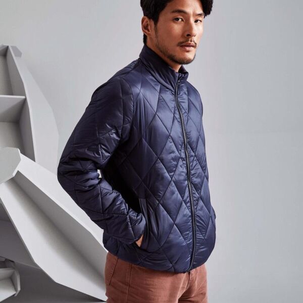 DIAMOND PANE PADDED JACKET Thumbnail